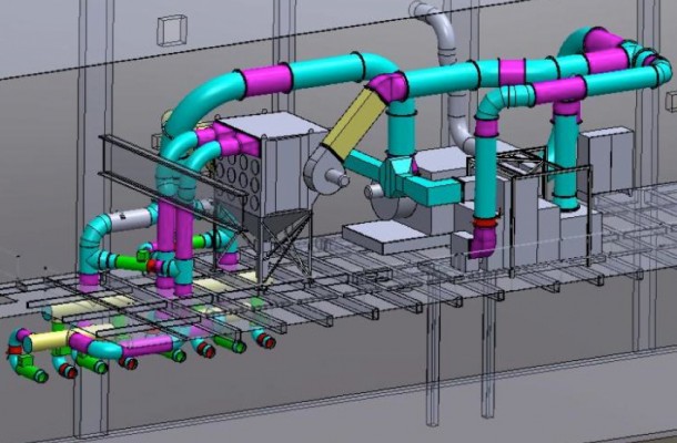 Solidworks 3D Equipment Layout Drawings